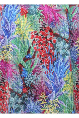 Gonna a balze con foglie Laboratorio Capri | LIMMOFOGLIEMULTI